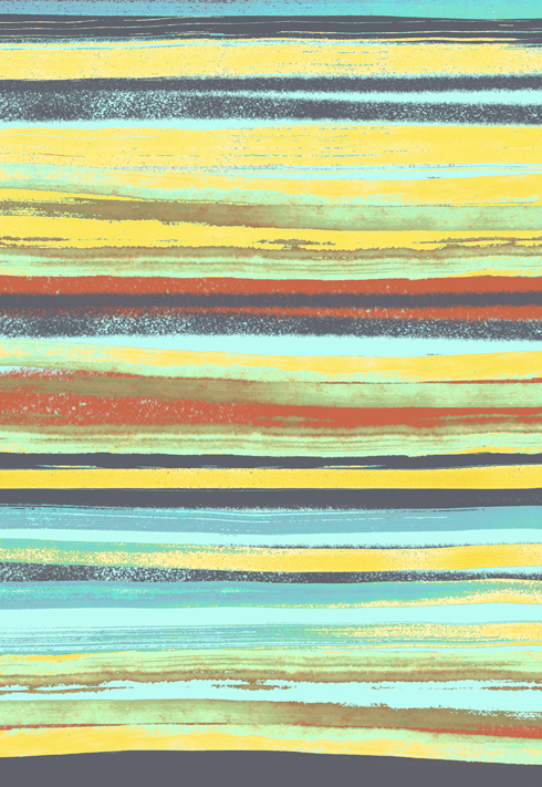 Jane Makower Stripe Yellow